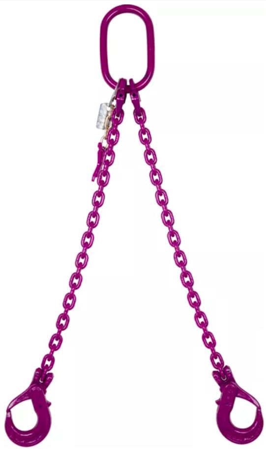 Anschlagkette ICE 2-strängig mit Automatikhaken